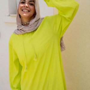 Kyla Dress In Lime
