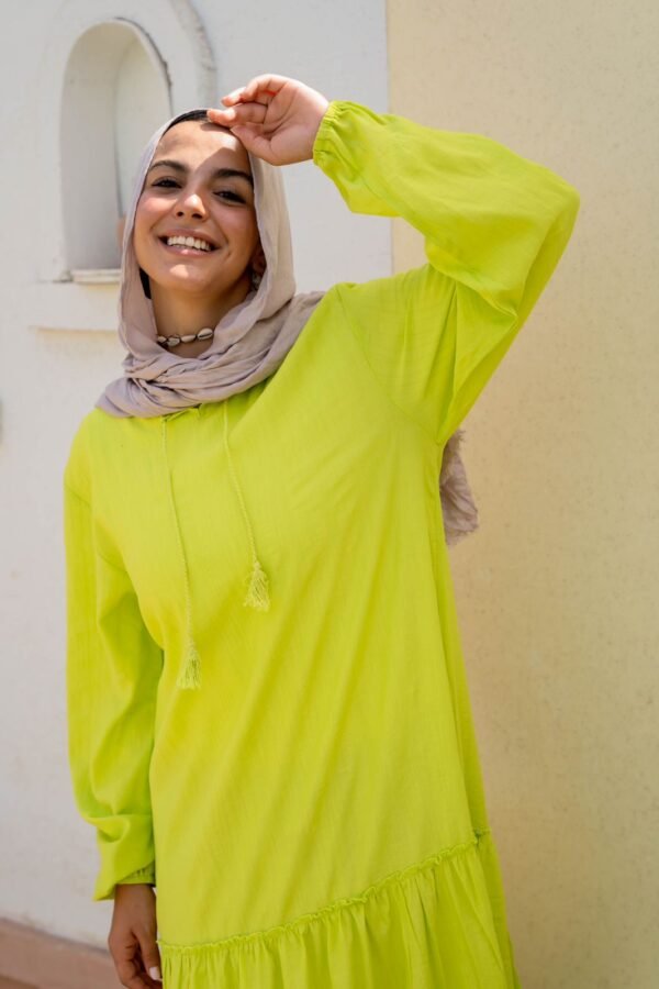 Kyla Dress In Lime