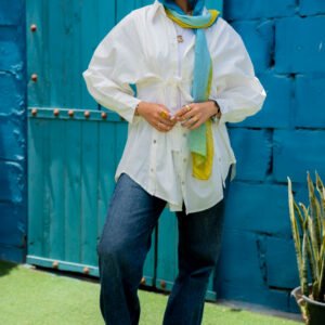 Poplin Shirt In Off-White