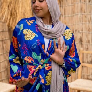 Hayah Printed Kimono