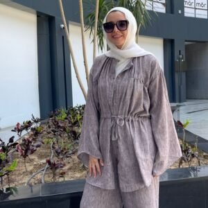 Farah Set In Purple Ash