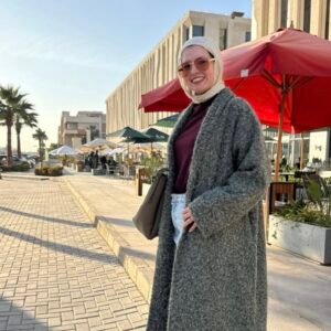 Olfa Wool Coat in Olive