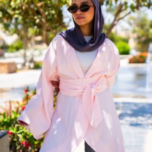 Dalal Kimono in Blush Pink