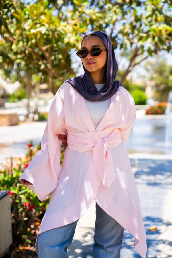 Dalal Kimono in Blush Pink
